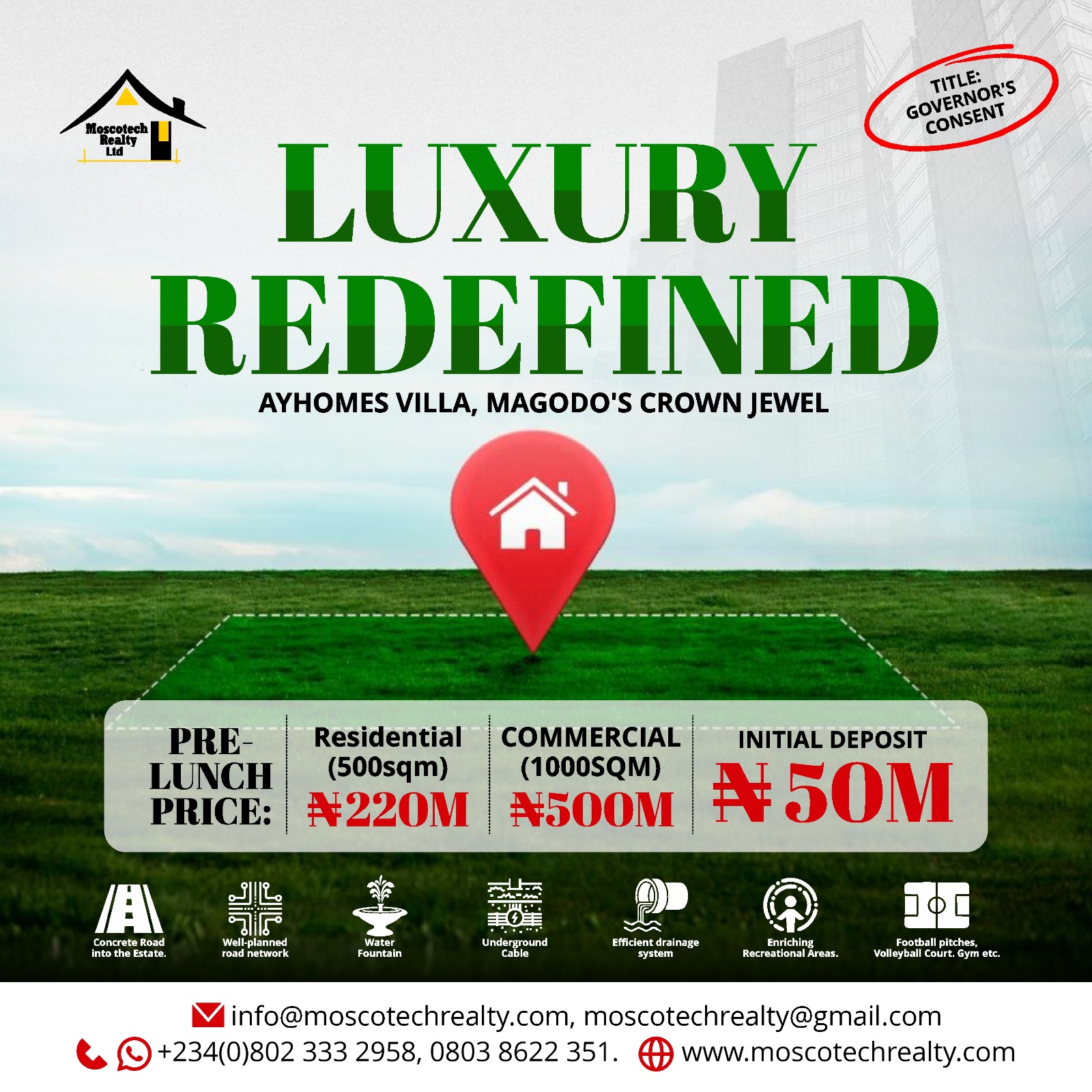 LUXURY LIVING REDEFINED IN MOGODO’S MOST EXCLUSSIVE ADDRESS!(AYHOME VILLA) “Magodo Crown Jewel”