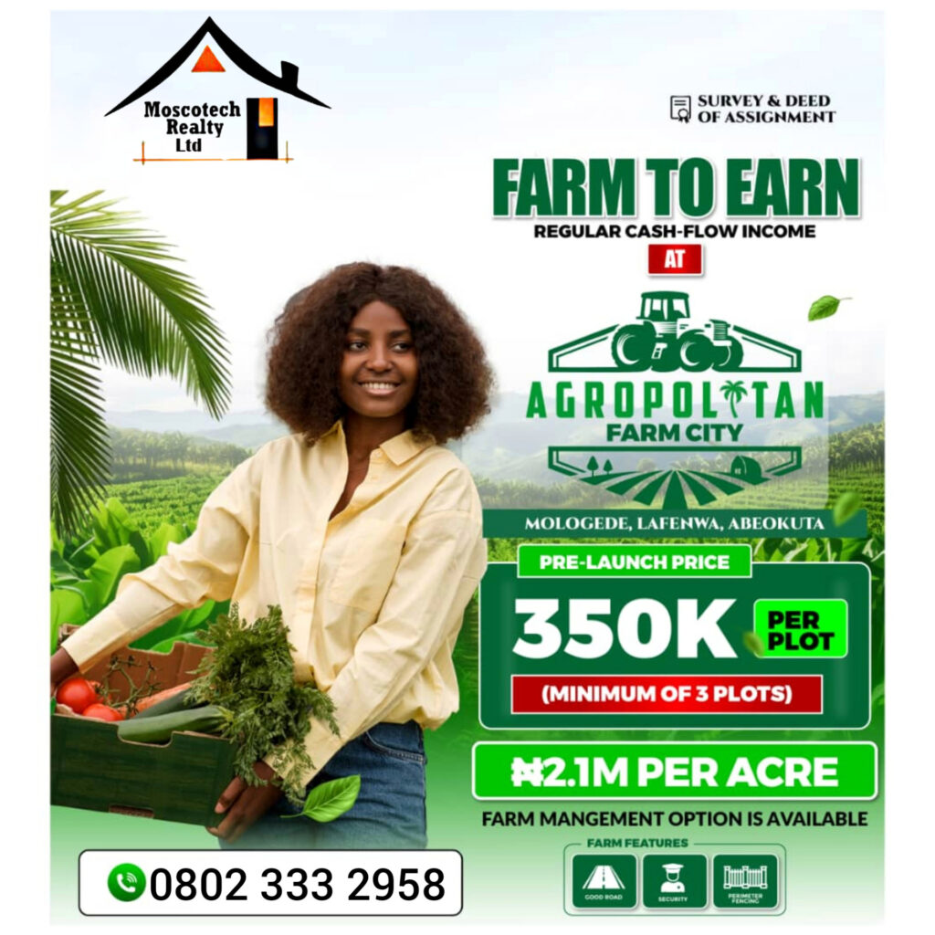 FARMING MADE EASY! INVEST IN THE FUTURE OF AGRICULTURE