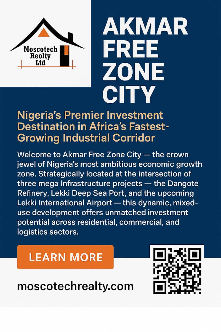 Akmar Free Zone City: Nigeria’s Premier Investment Destination in Africa’s Fastest-Growing Industrial Corridor.