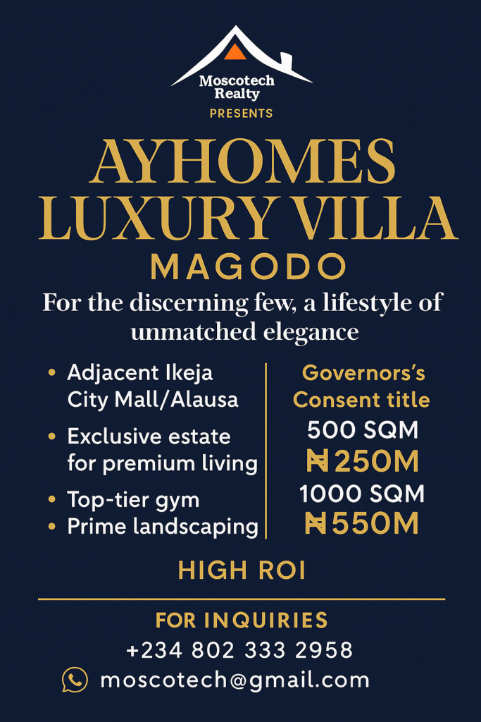 RESIDENTIAL & COMMENCIAL LAND IN Magodo’s Crown Jewel: Luxury Redefined