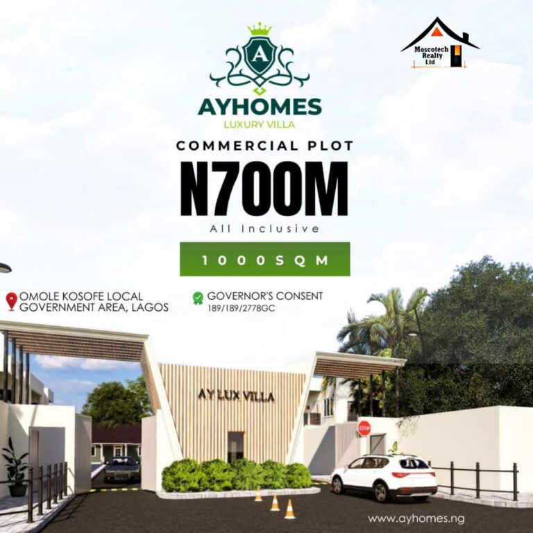 MAGODO COMMERCIAL LUXURY VILLA, IKEJA.